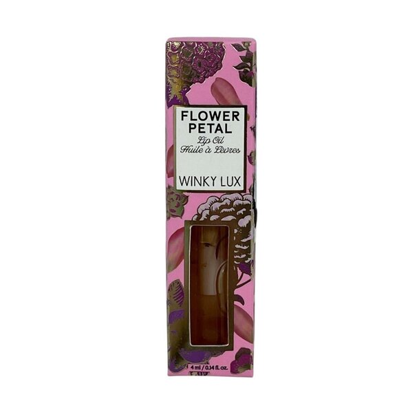 Winky Lux Flower Petal Lip Oil Shade Not Your Garden Variety 4ml NIB - Picture 1 of 6